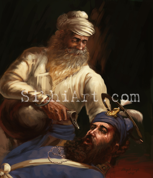 Bhai Ghanaiya, Bhai Kanhaiya, Sikhi Art Punjab, Paintings, Bhagat Singh Bedi